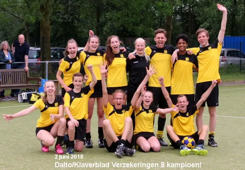 Dalto kampioenen 2018 12 Dalto 8 kampioen!