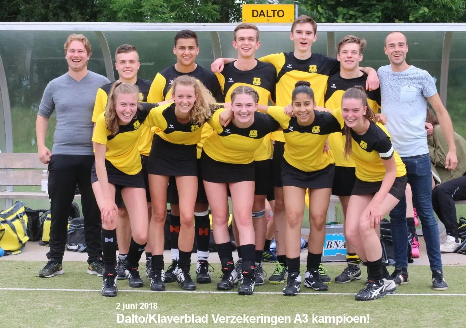 Dalto kampioenen 2018 5 Dalto A3 kampioen!