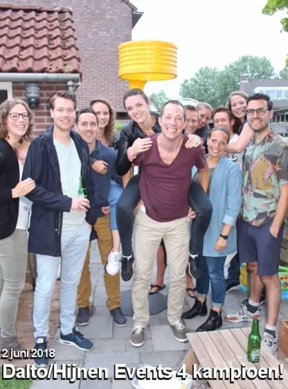 Dalto kampioenen 2018 3 Dalto 4 kampioen!