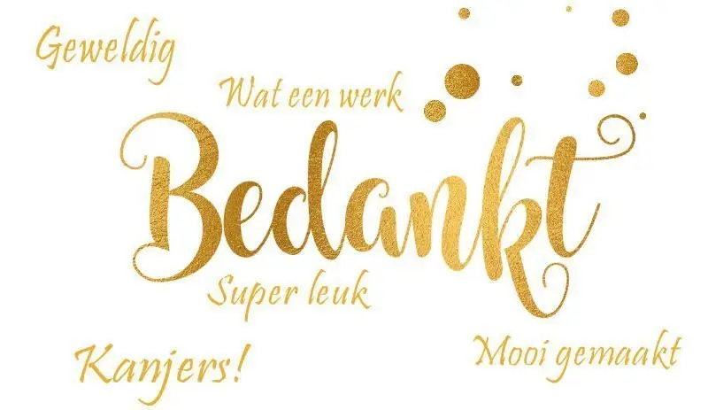 Dalto DOC Bedankt!