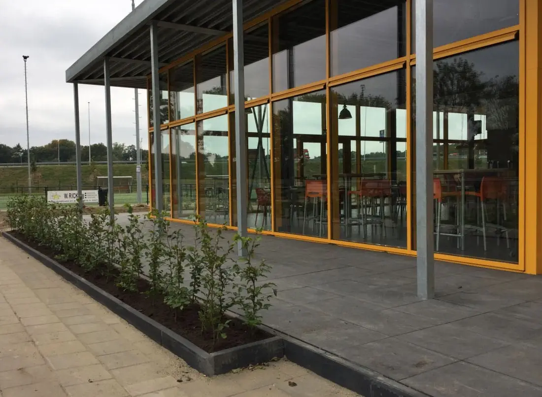 Dalto-clubhuis nieuwbouw