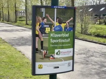 Blog van de voorzitter #6 3 Reclamebord Klaverblad - Dalto Instuif