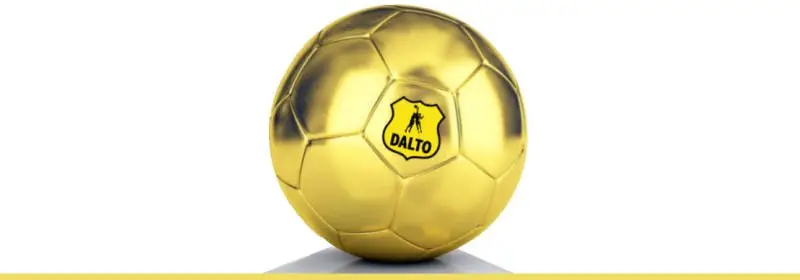 Sponsoring wedstrijdbal Dalto