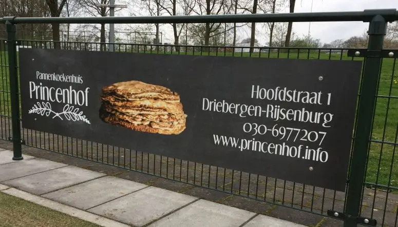 Bordsponsor stelt zich voor 1 Bordsponsor Pannenkoekenhuis Princenhof