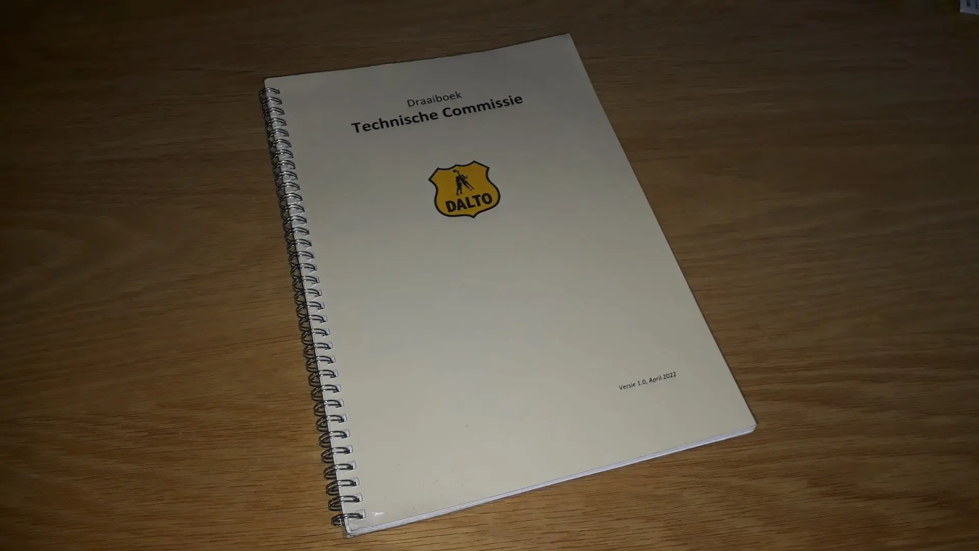 Draaiboek Technische Commissie