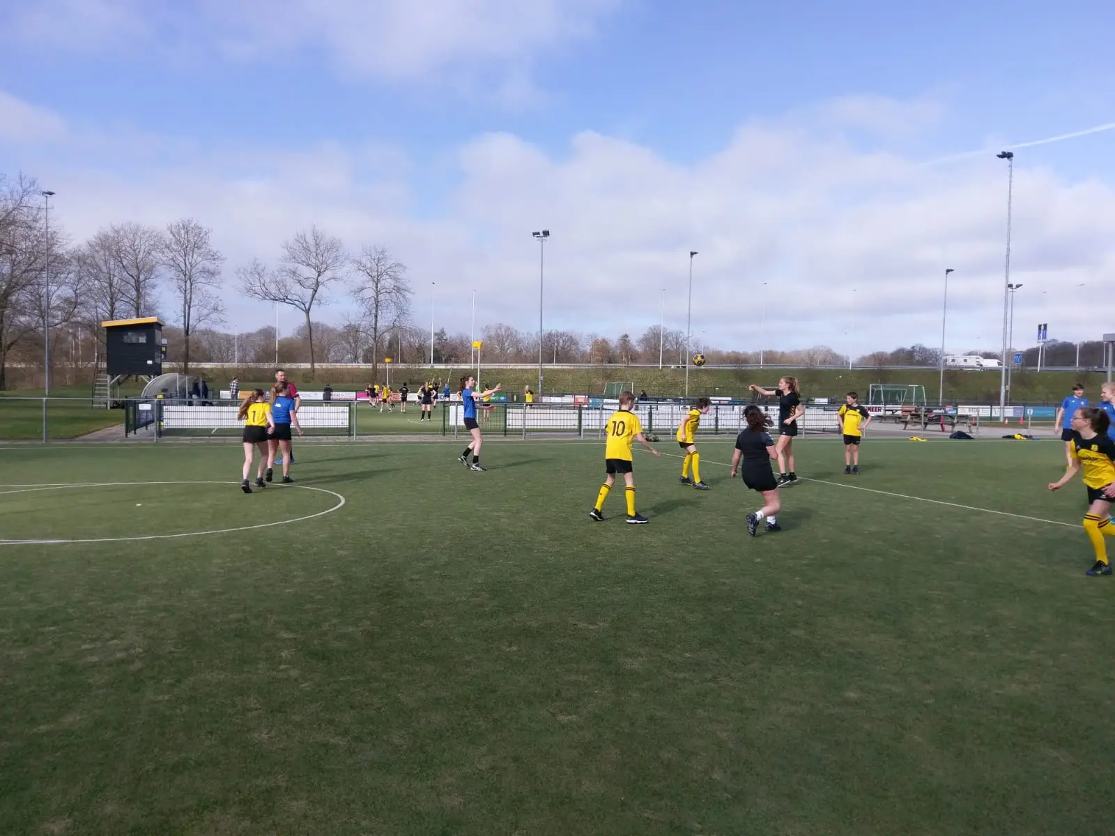Eerste dag interne competitie