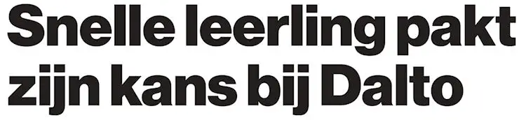 20231111 koptekst AD Interview Gideon Daltosite - Dalto/Klaverblad Verzekeringen - Korfbal - Driebergen