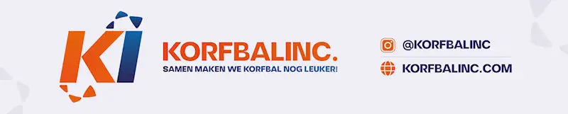 Korfbalinc Dalto bordsponsor - Dalto/Klaverblad Verzekeringen - Korfbal - Driebergen