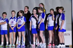 Schminkvrijwilligers in het zonnetje 2 smink 4 - Dalto/Klaverblad Verzekeringen - Korfbal - Driebergen