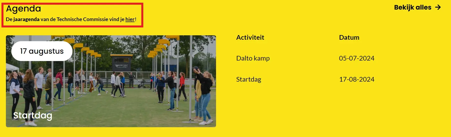 Naamloos - Dalto/Klaverblad Verzekeringen - Korfbal - Driebergen
