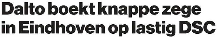 20241118 AD DSC koptekst - Dalto/Klaverblad Verzekeringen - Korfbal - Driebergen