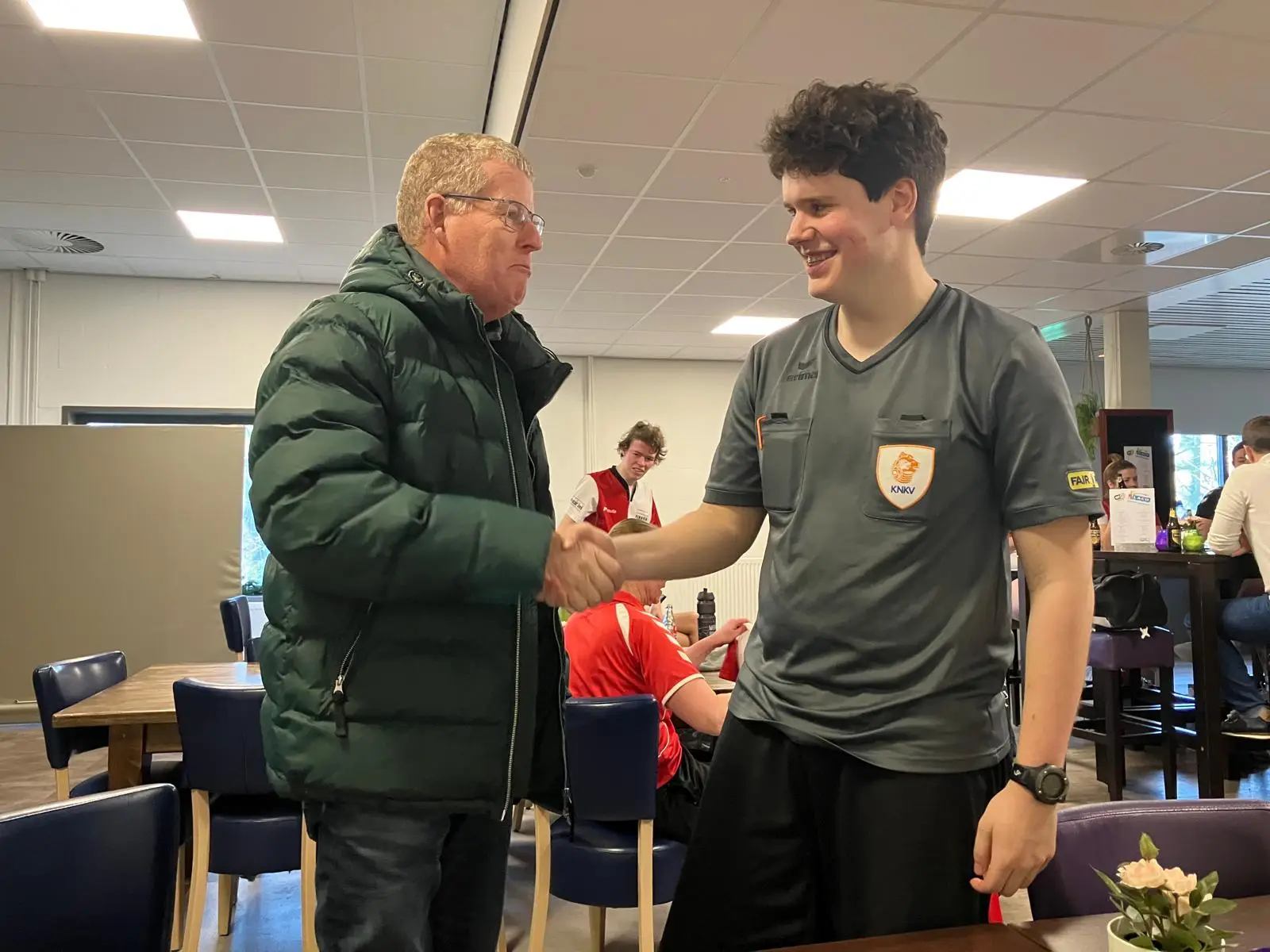 Bram Schaafsma behaalt diploma KNKV-scheidsrechter 1 IMG 20250202 WA0009 - Dalto/Klaverblad Verzekeringen - Korfbal - Driebergen