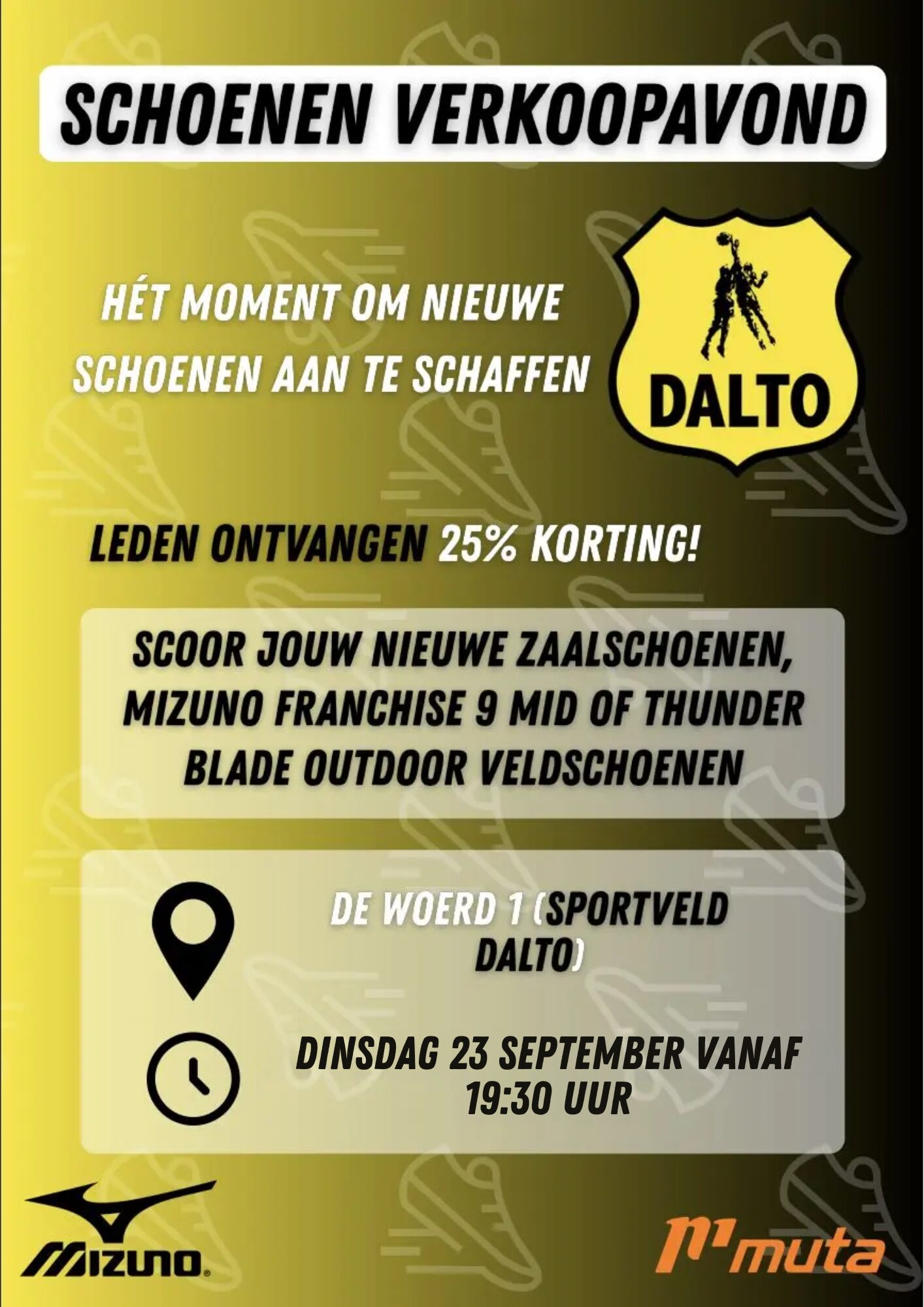 DONDERDAG 18 SEPTEMBER VANAF 1930 UUR - Dalto/Klaverblad Verzekeringen - Korfbal - Driebergen