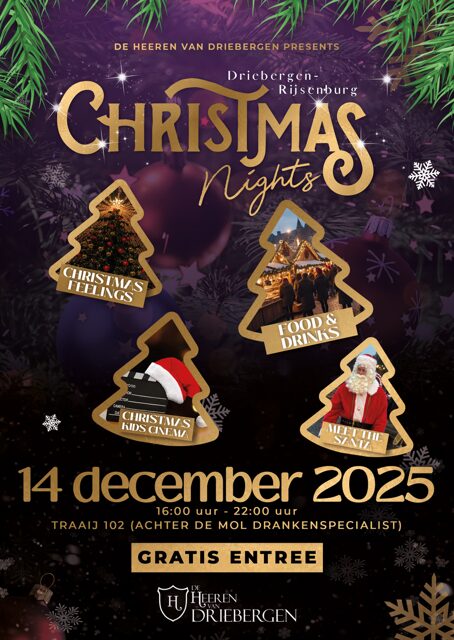 Posters christmas 2025 3 - Dalto/Klaverblad Verzekeringen - Korfbal - Driebergen