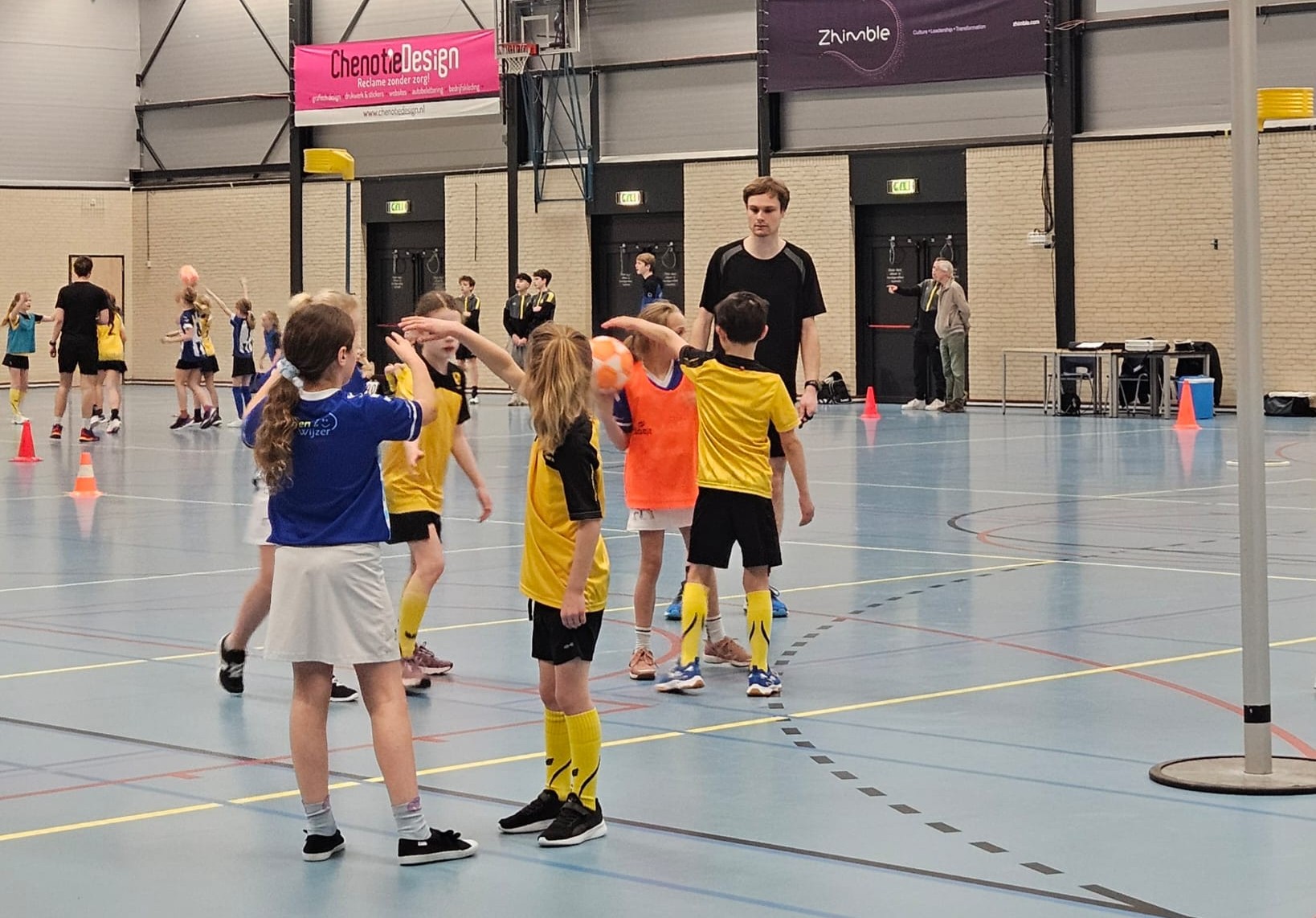 Terugblik zaalseizoen 1 Laatste wedstrijd Steijn website - Dalto/Klaverblad Verzekeringen - Korfbal - Driebergen